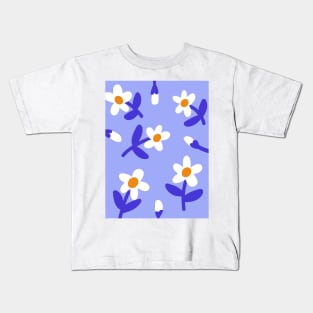 Floral Pattern Kids T-Shirt